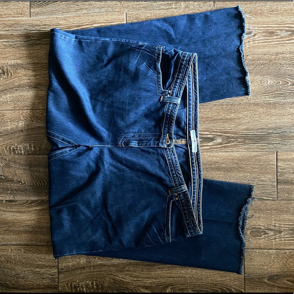 Tommy Hilfiger Woman high rise raw hem jean